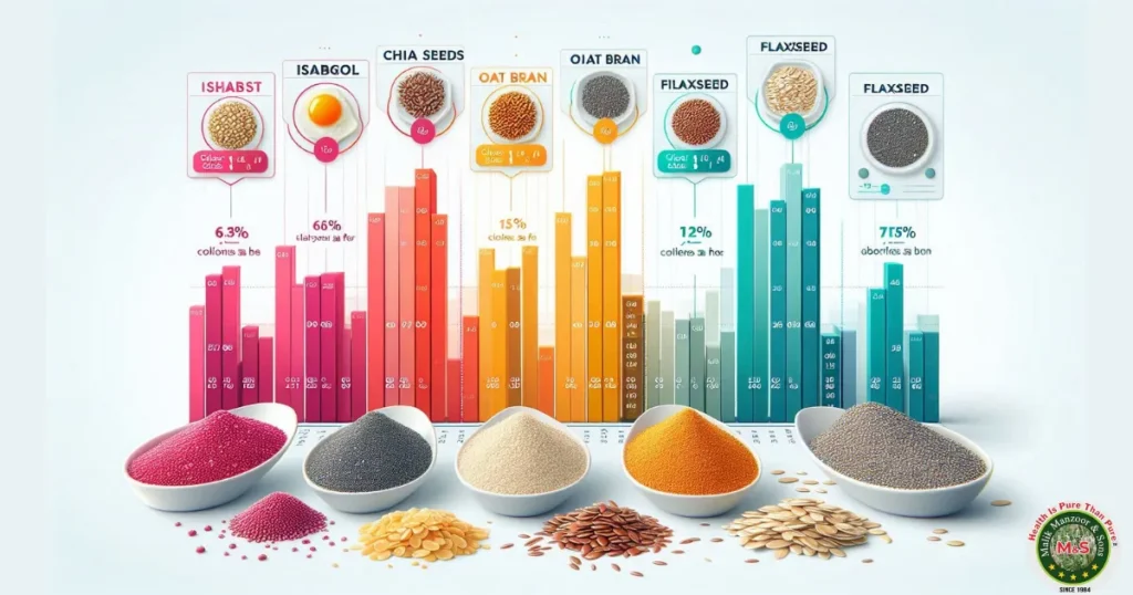 Ispaghol Calories: Comparing Isabgol Calories