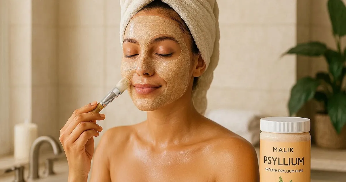 Psyllium Husk Face Mask